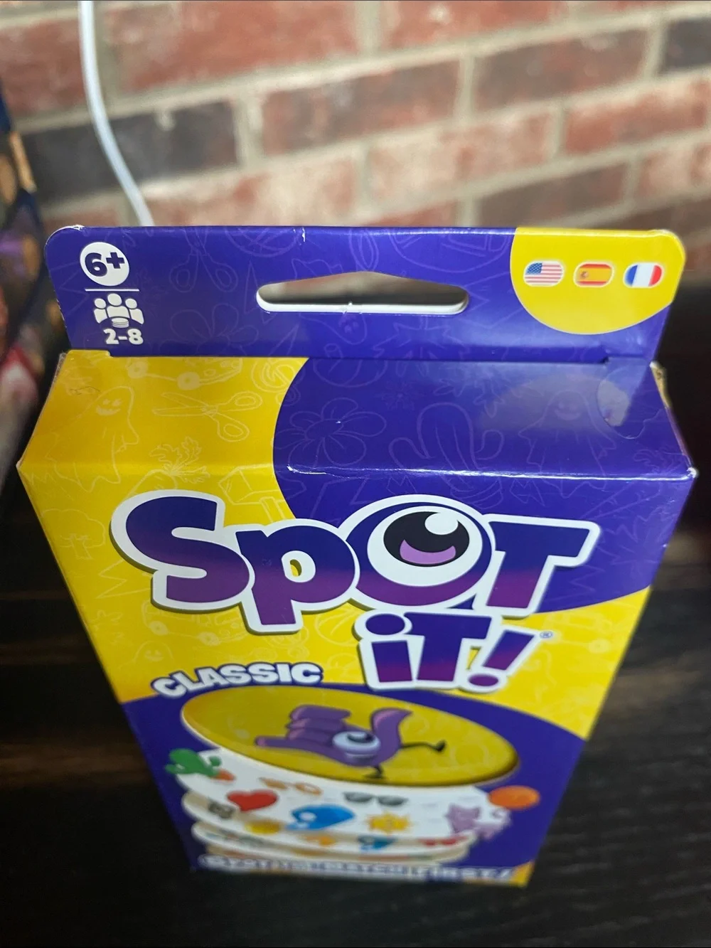 Classic Matching Game - Purple & Yellow